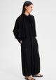 Miranda Cape Shirt_Black