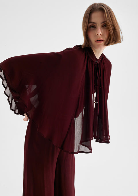 Miranda Cape Shirt_Pinot