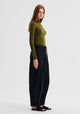 Morri Merino High Neck_Avocado
