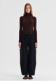 Morri Merino High Neck_Espresso