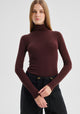 Morri Merino High Neck_Espresso