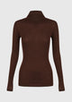 Morri Merino High Neck_Espresso