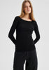 Morri Merino Round Neck_Black