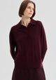 Oxford Merino Knit Polo_Pinot