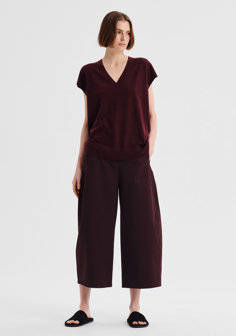 Oxford Merino Knit Vest_Pinot