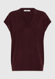 Oxford Merino Knit Vest_Pinot