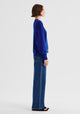 Payton Round Neck Merino Knit Pullover_Cobalt
