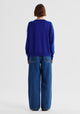 Payton Round Neck Merino Knit Pullover_Cobalt