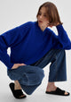 Payton Round Neck Merino Knit Pullover_Cobalt