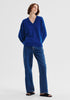 Payton V-Neck Merino Knit Pullover_Cobalt