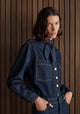 Pierrot Denim Shirt_Indigo