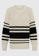 Regatta Knit Pullover_Black/Ecru