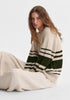 Regatta Knit Pullover_Khaki/Ecru