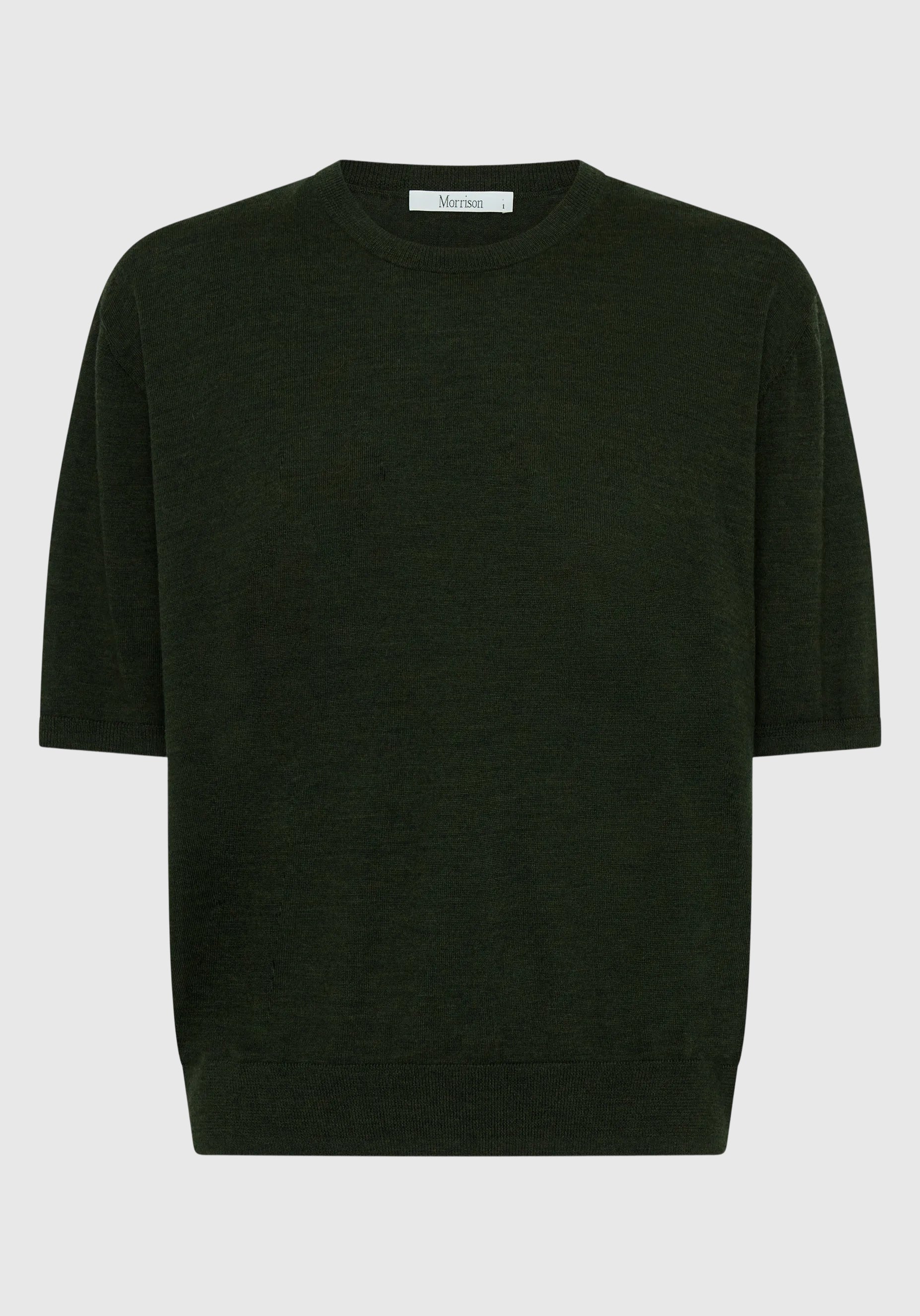 River Knit Tee_Moss