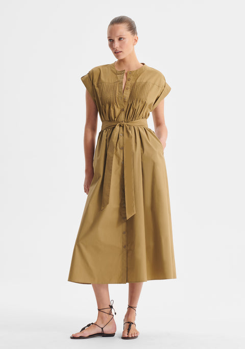 Romy Shirt Dress_Army