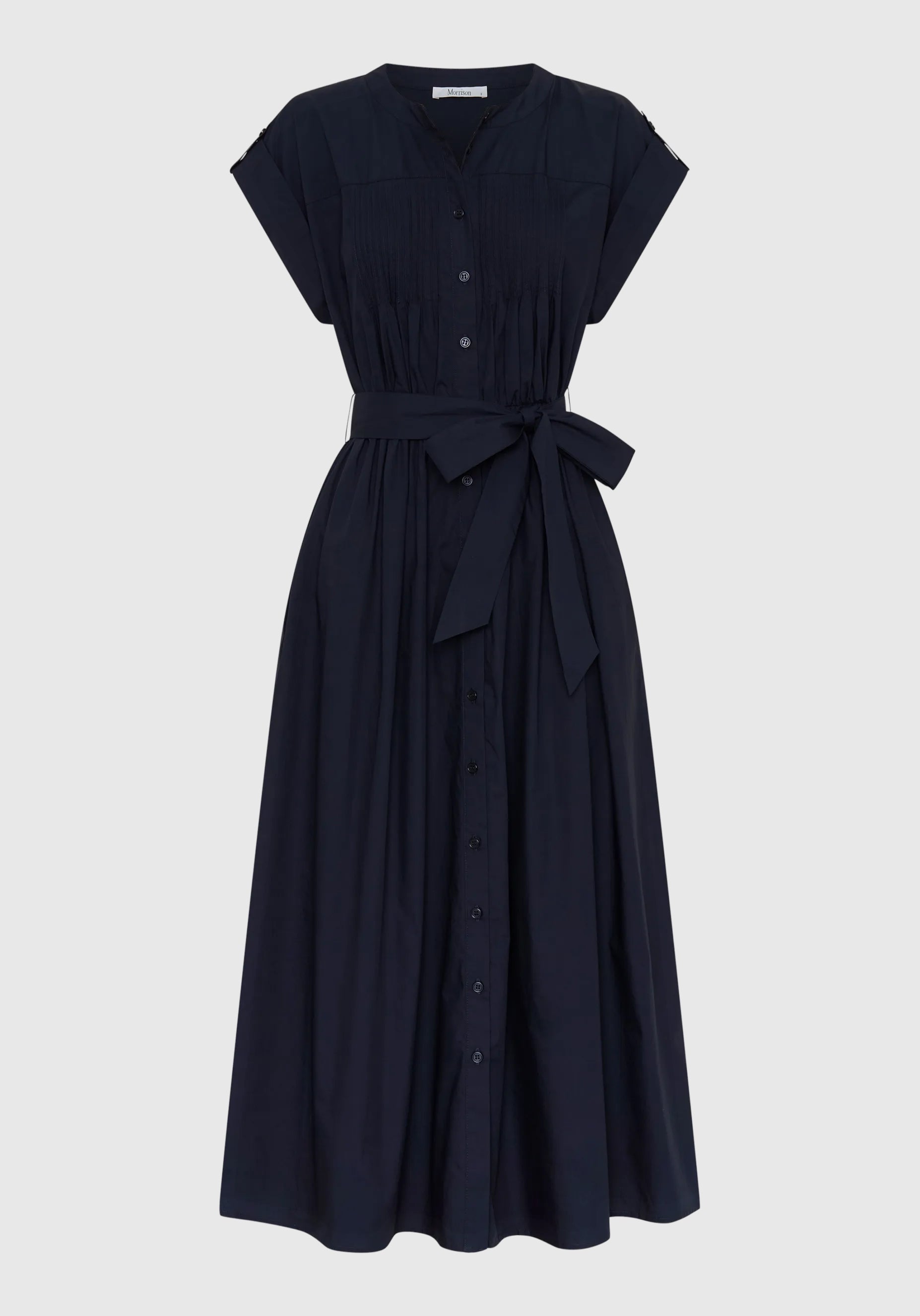 Romy Shirt Dress_Navy