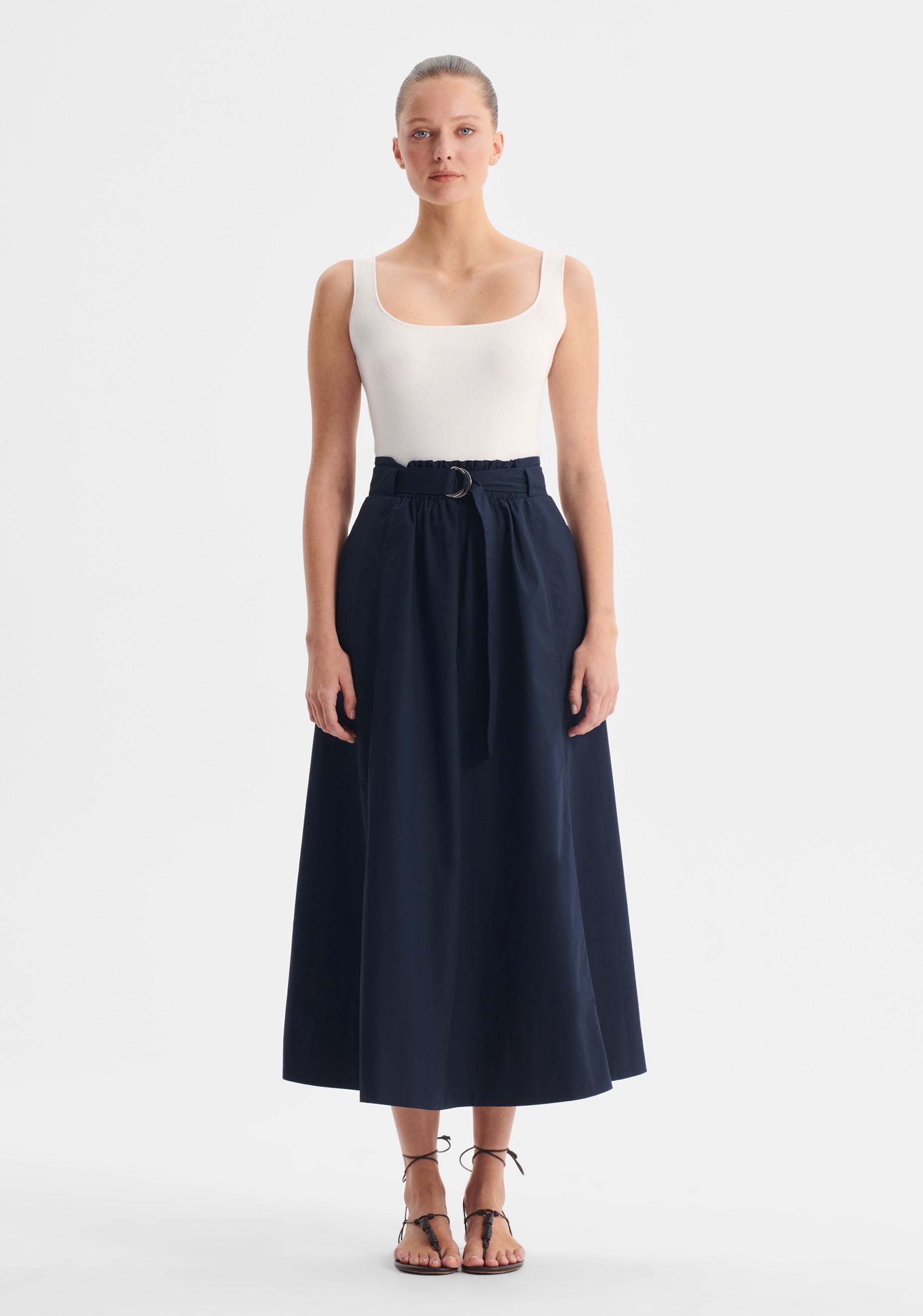 Romy Skirt_Navy