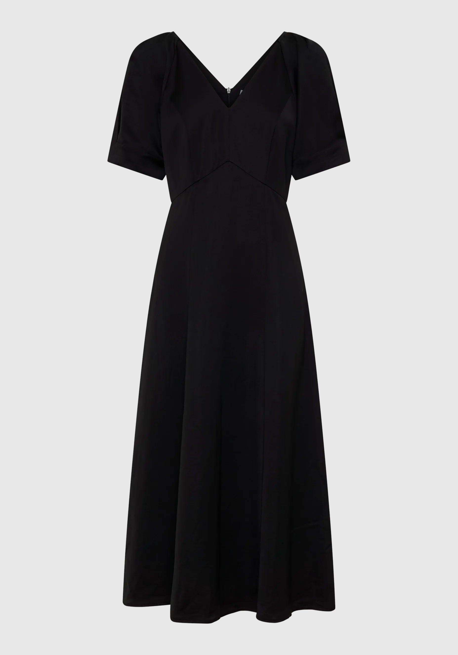 Sienna Midi Dress_Black – Morrison