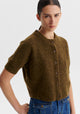 Solenne Knit Cardigan_Khaki