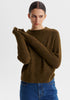 Solenne Knit Pullover_Khaki