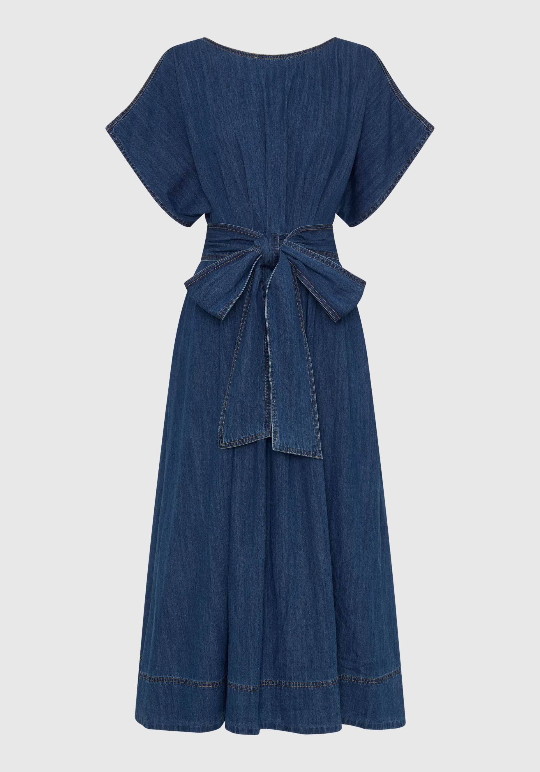 Tatum Denim Dress_Blue