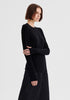 Theodore Fine Merino Knit Top_Black