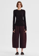 Theodore Fine Merino Knit Top_Espresso