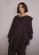 Valerie Knit Wrap Jacket_Espresso