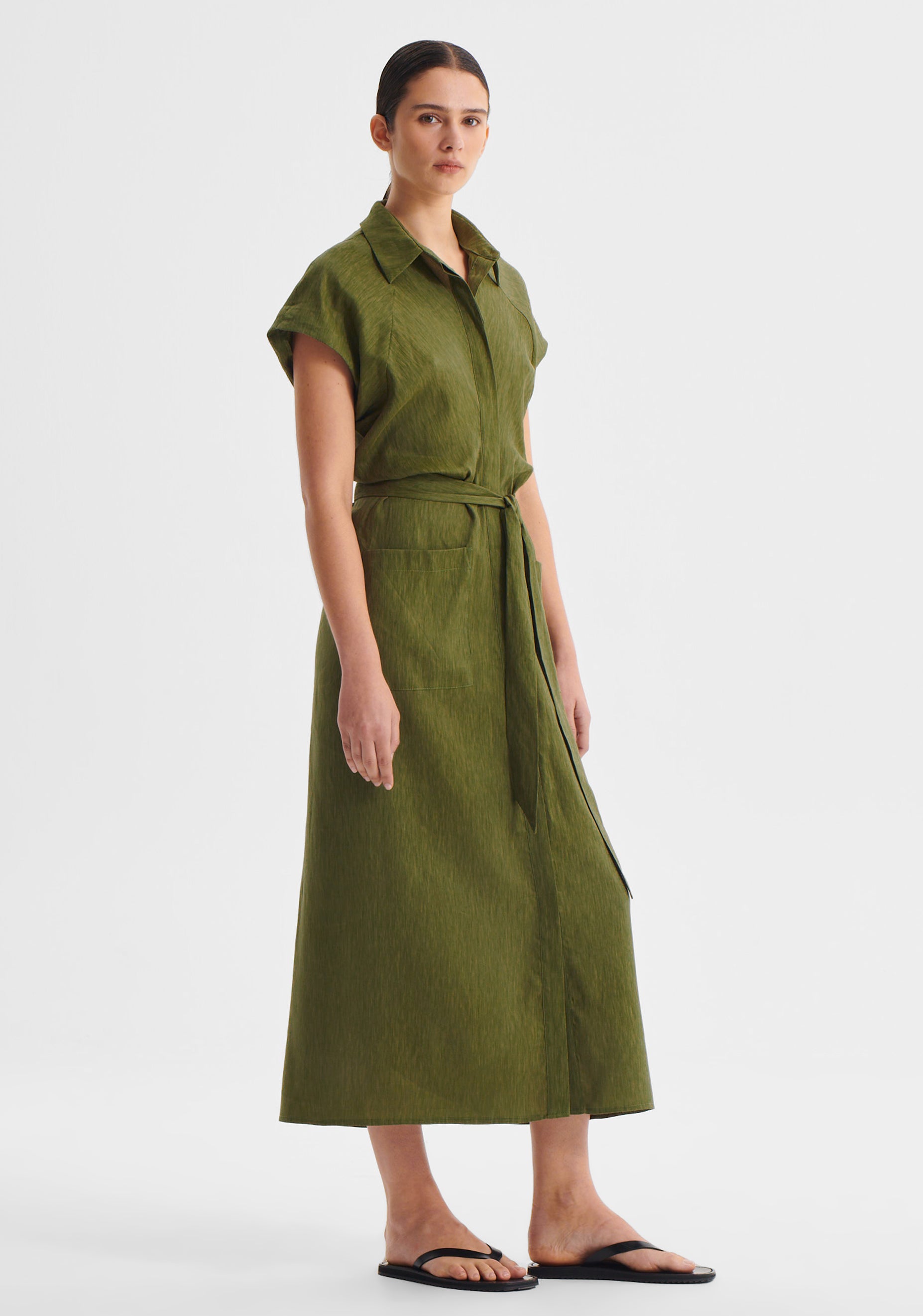 Victoria Dress_Chive