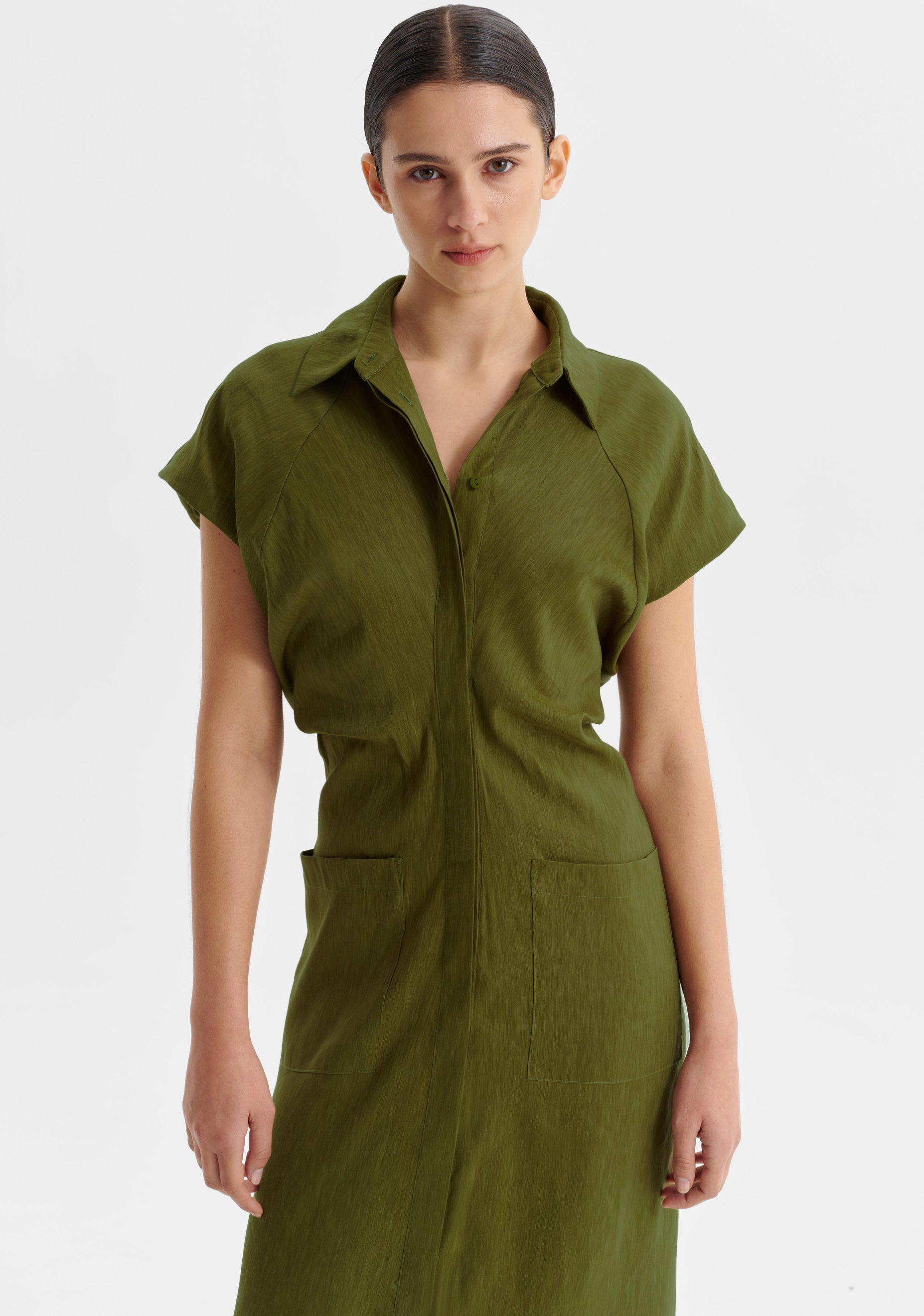 Victoria Dress_Chive