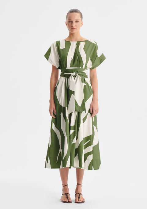 Zinnia Cotton Dress_Print