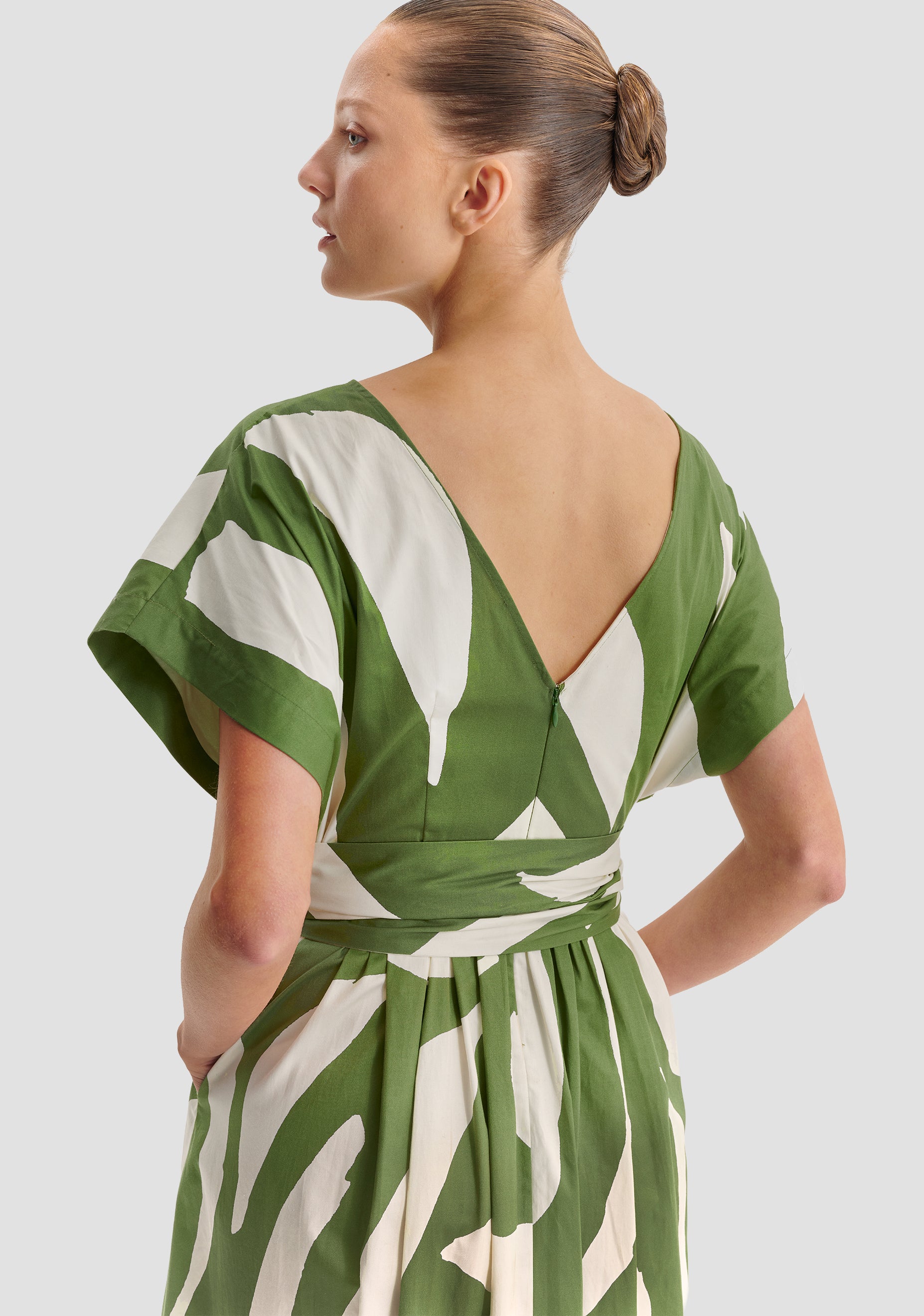 Zinnia Cotton Dress_Print