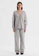 Zoe Knit Cardigan_Grey Marle