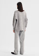 Zoe Knit Cardigan_Grey Marle