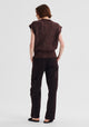 Zoe Knit Vest_Boysenberry
