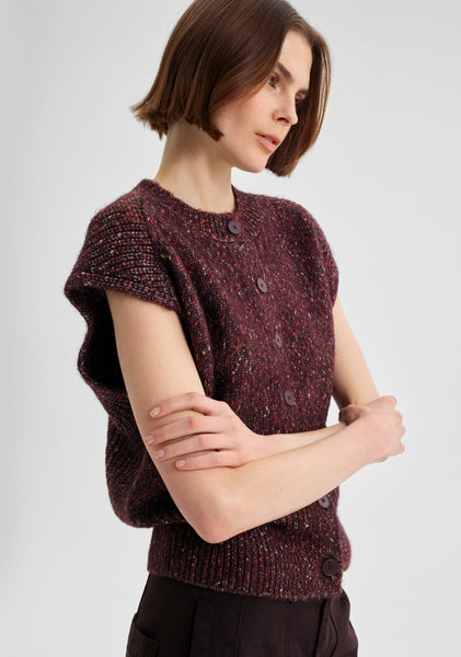 Zoe Knit Vest_Boysenberry – Morrison