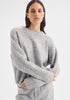 Zoe Knit Pullover_Grey Marle