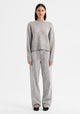 Zoe Knit Pullover_Grey Marle