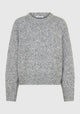 Zoe Knit Pullover_Grey Marle