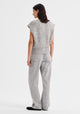 Zoe Knit Vest_Grey Marle