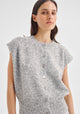 Zoe Knit Vest_Grey Marle