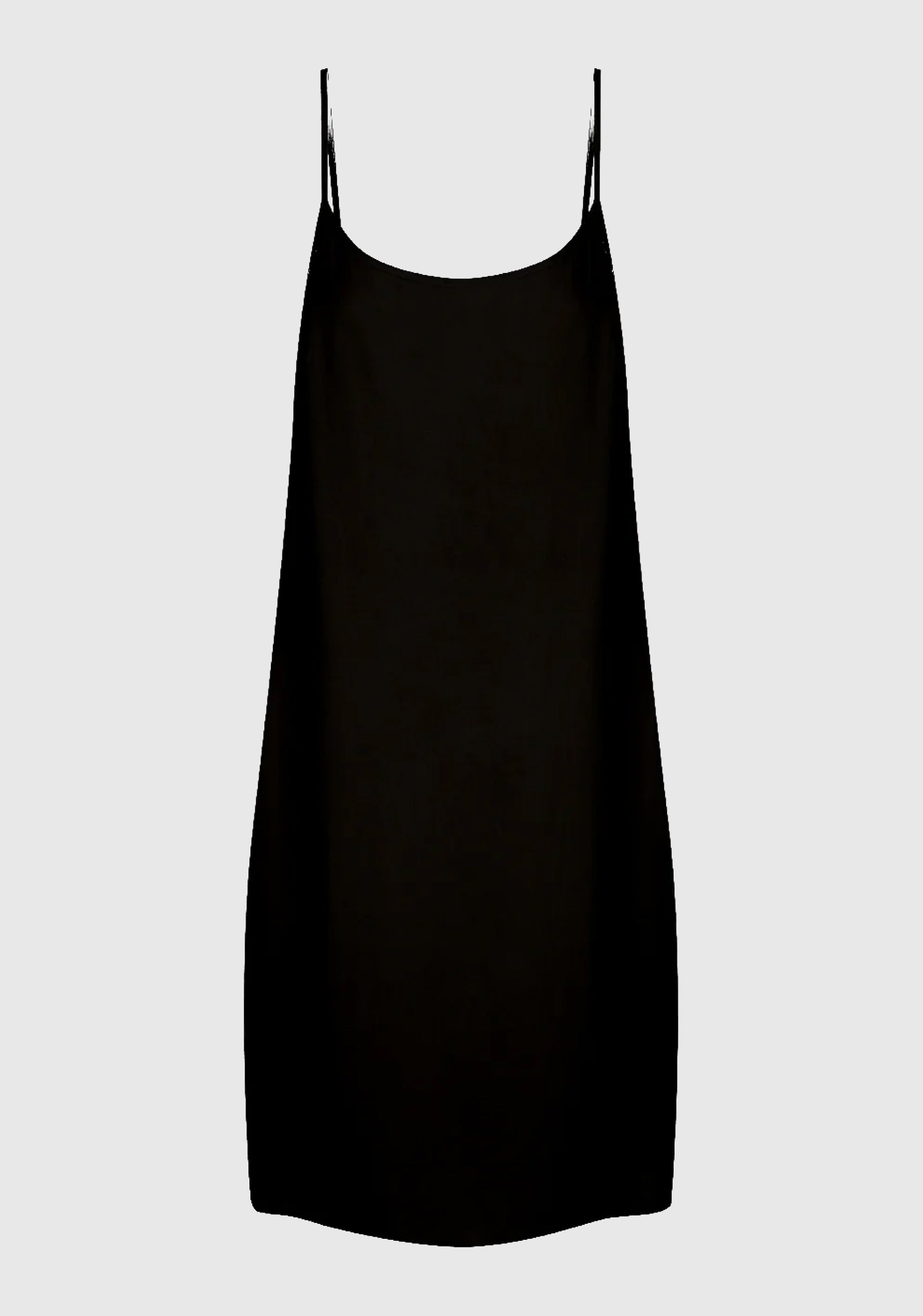 Oden Slip Dress_Black