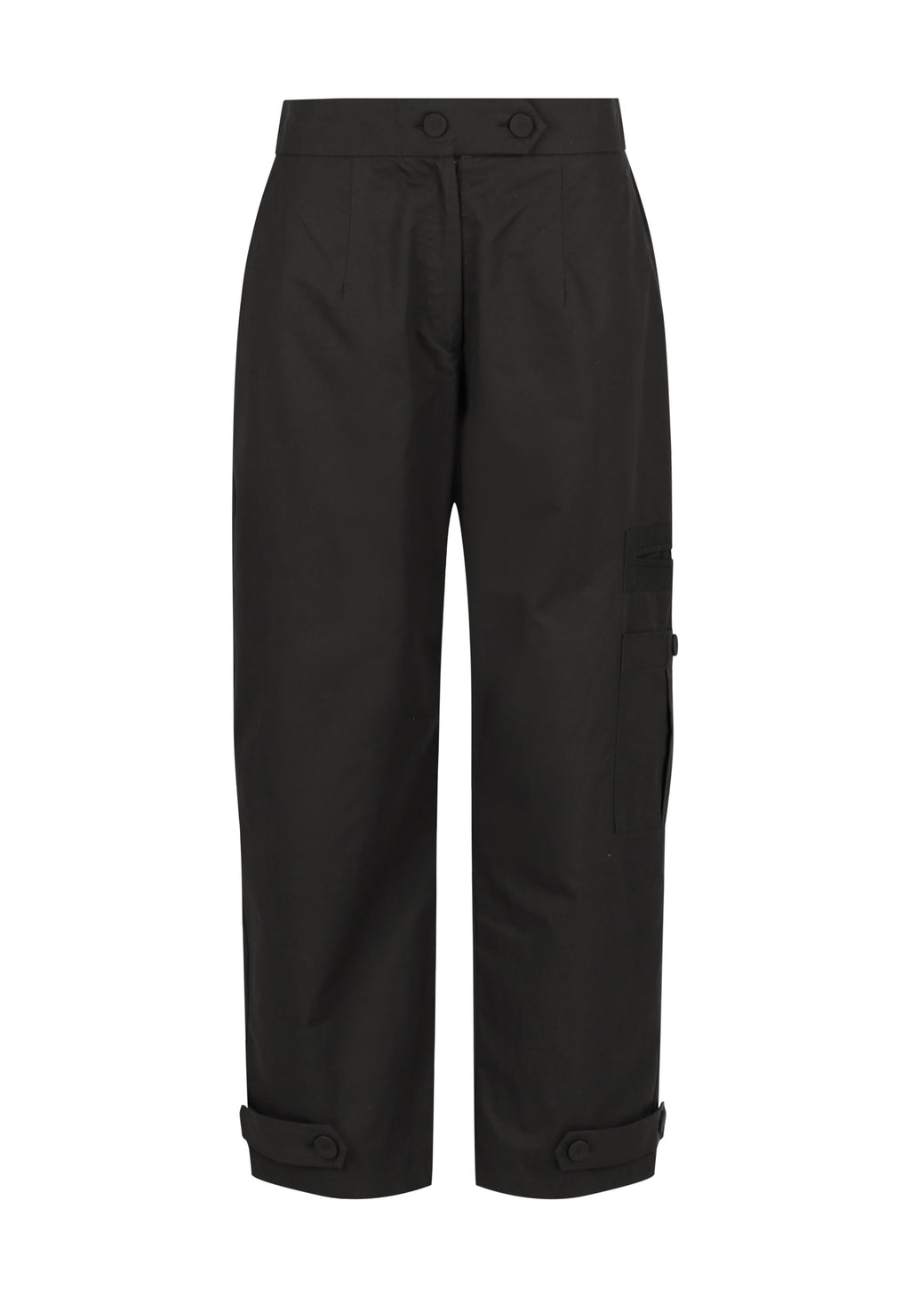 Audrey Tailored Ponte Pants - Black Cherry