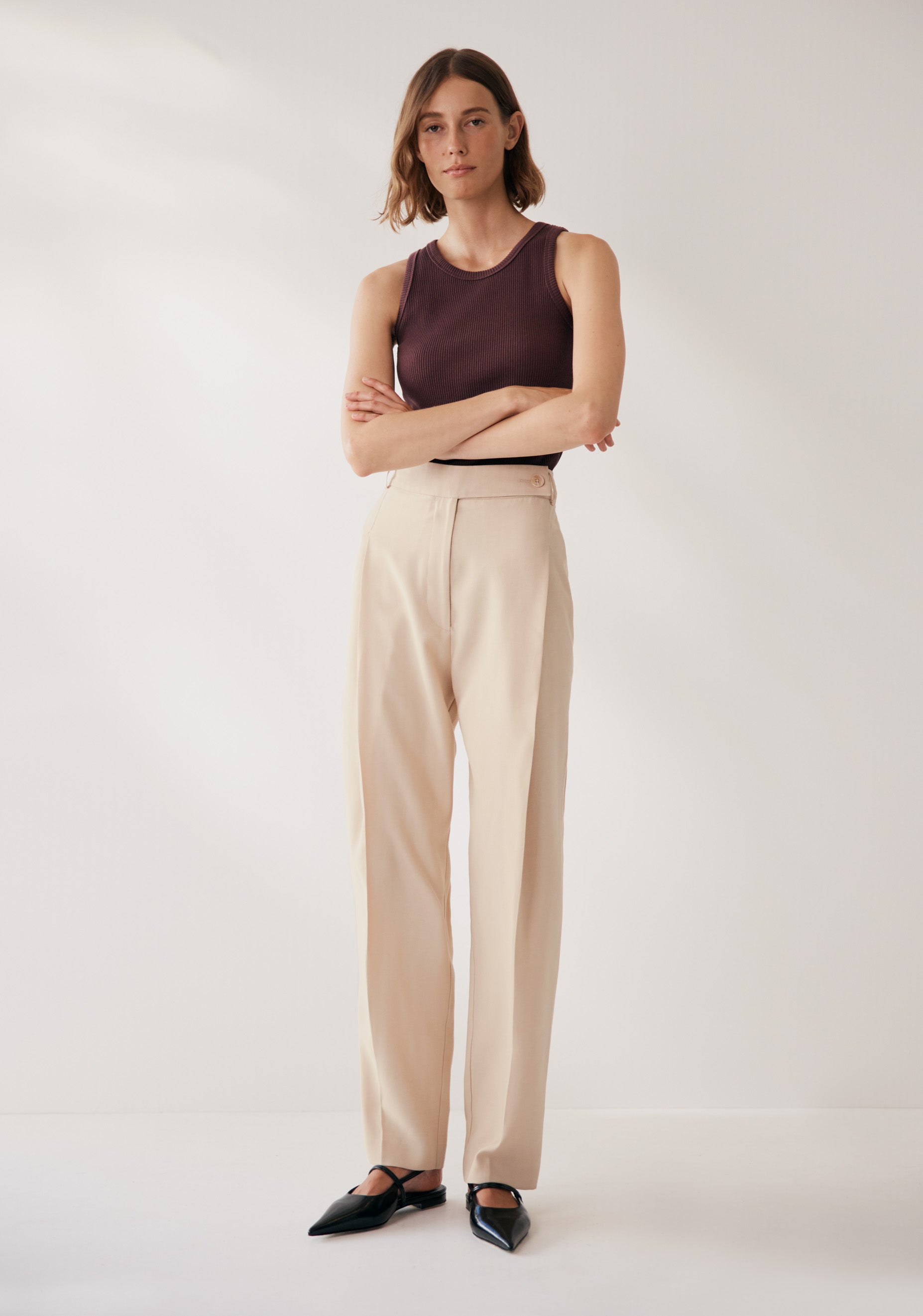 Simone Pant Almond – Morrison