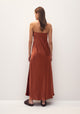 Zeta Strapless Dress_Copper