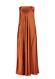 Zeta Strapless Dress_Copper