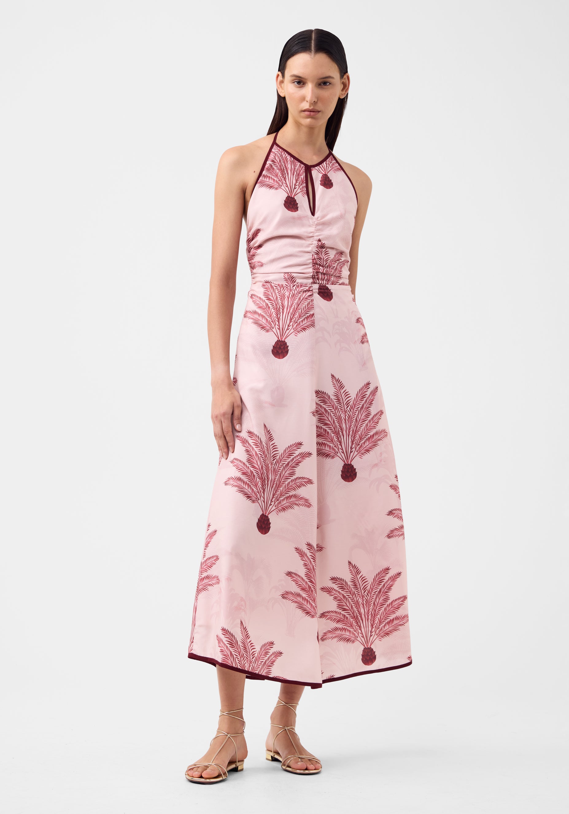 Alessandra Midi Dress_Blush