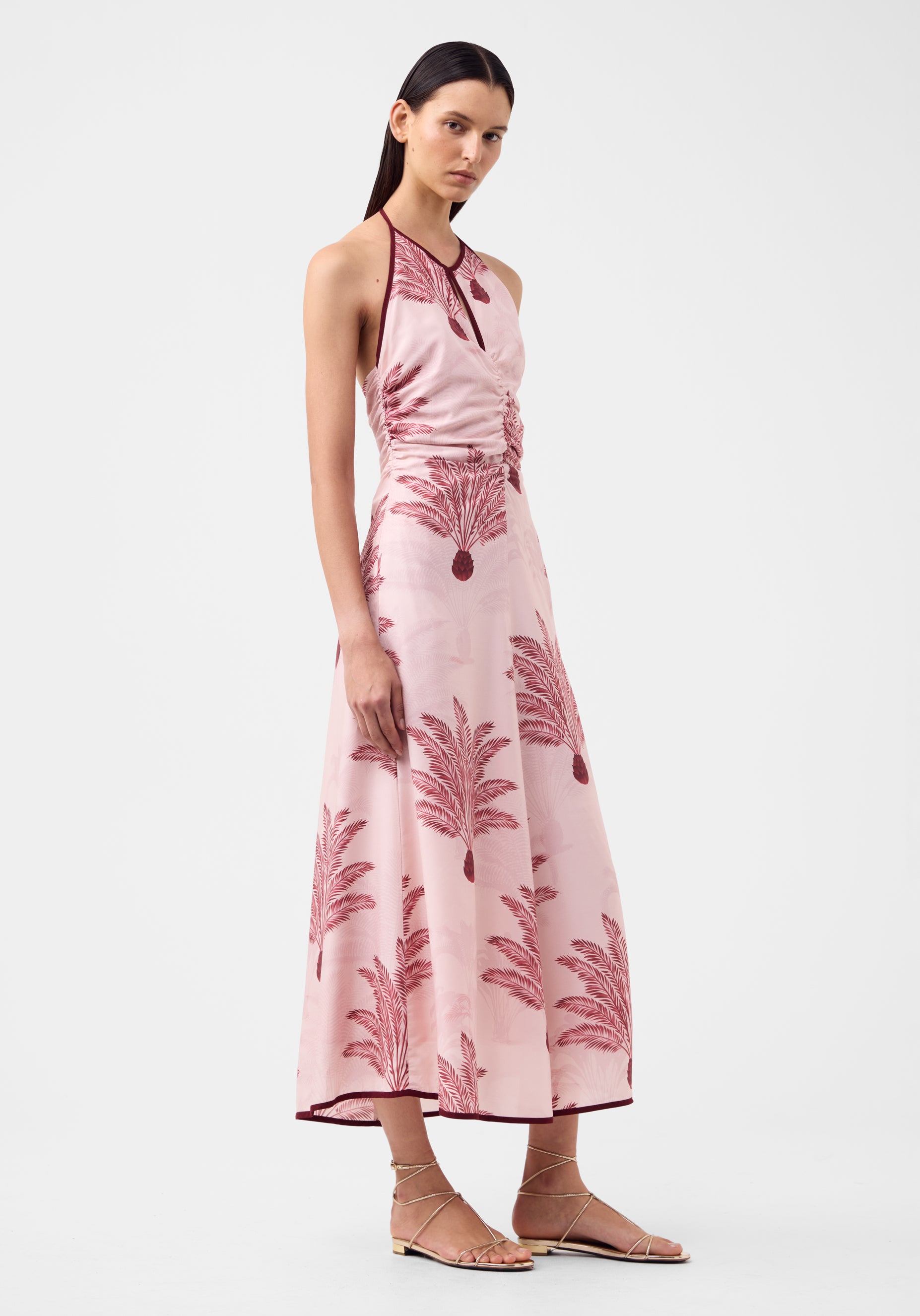 Alessandra Midi Dress_Blush