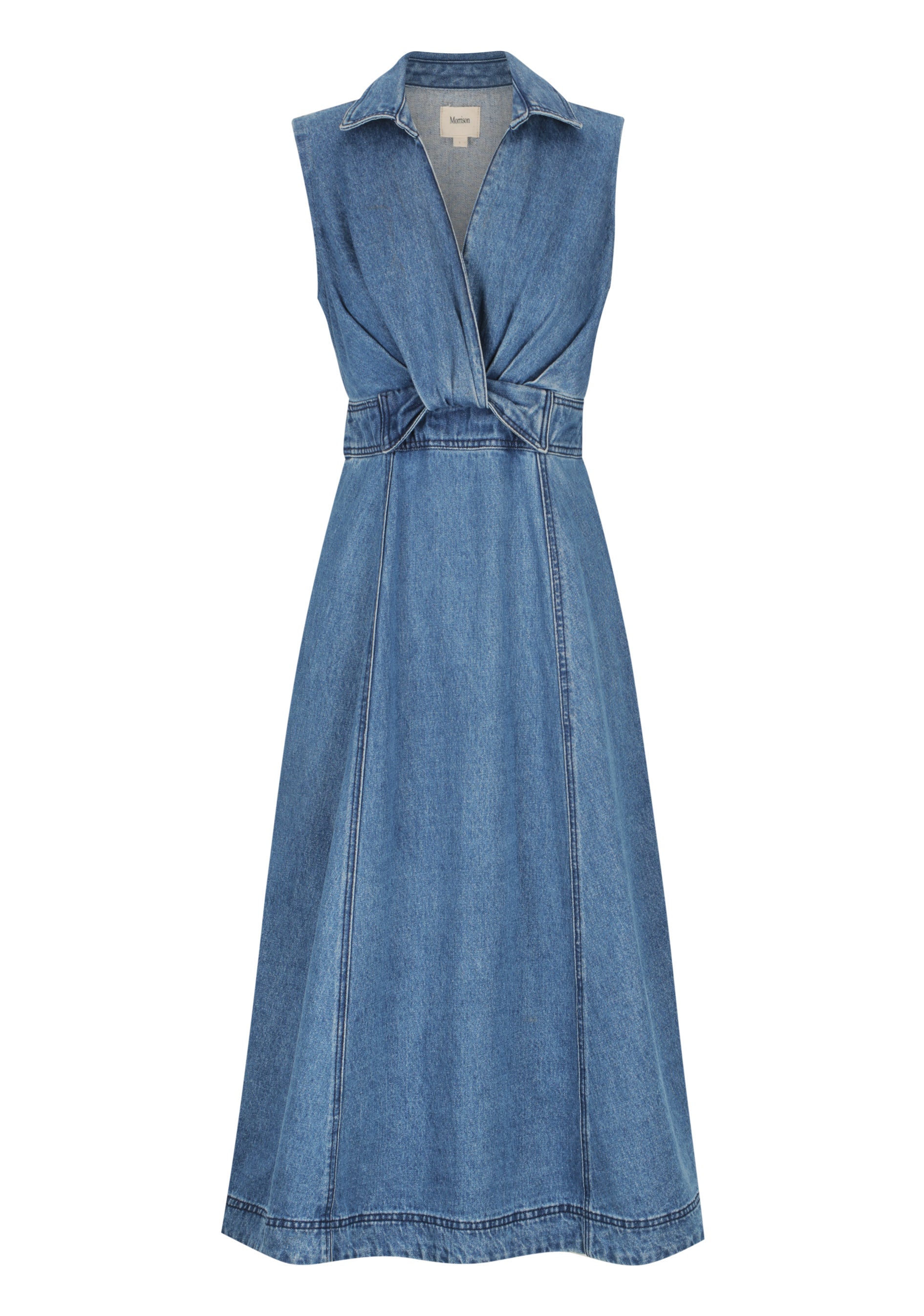 Amiko Denim Dress_Blue