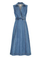 Amiko Denim Dress_Blue